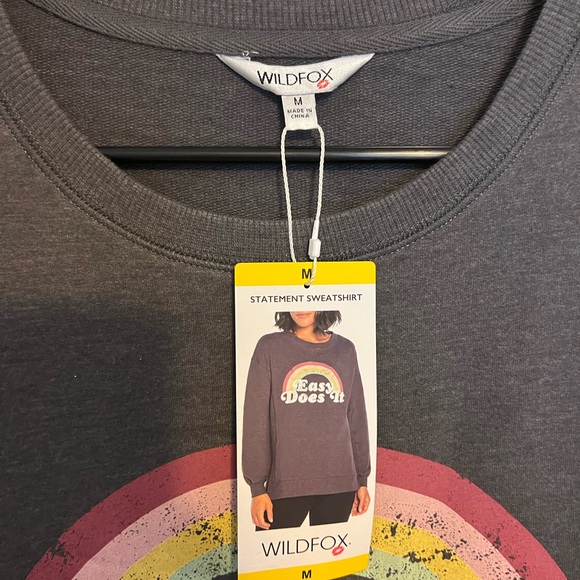 Wildfox Sweatshirt - Medium 
“easy does it” printed - Picture 3 of 4